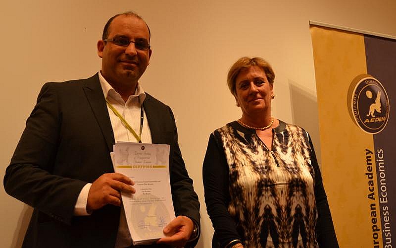 Best paper Award in Management & Business Economic
